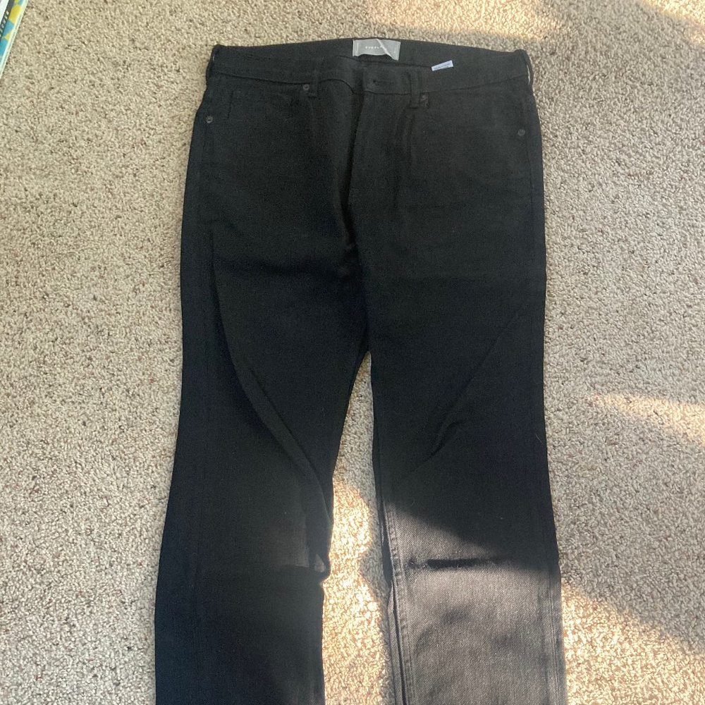 Everlane black jean in 32 x 32